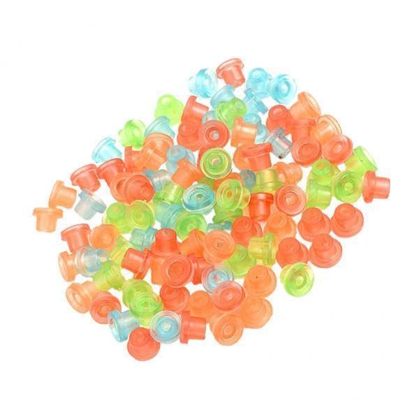 2x100piece Colorful Needle Machine Grommets Nipples T Pin Eye Padsother Tattoos Art Tattoos Art Health-picture-27
