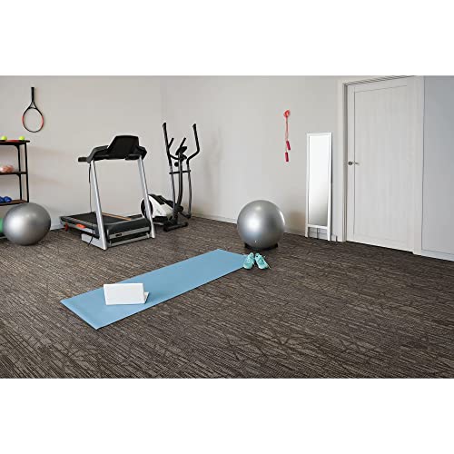 Image of Mohawk Advance 36 inch x 12 inch Berber (Loop pile), 0.11 inch Pile Height, Carpet Tile, PET Fiber, New Shoes Color, (24 Tiles), (72 sqft /carton)