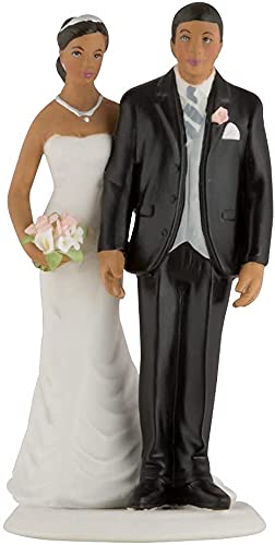 Weddingstar The Love Pinch Bridal Couple Figurine, Ethnic Couple