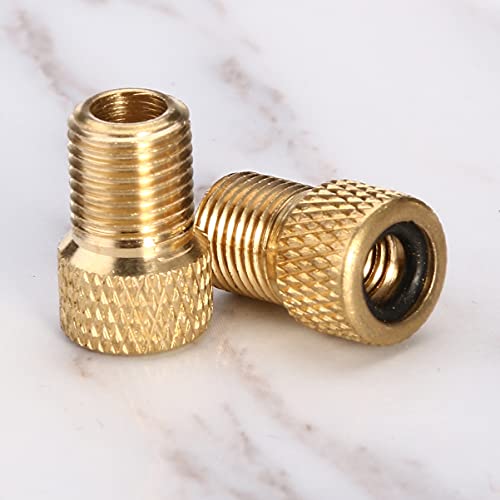 FAVOMOTO 10Pcs Adaptador de Válvula Do Pneu Bomba de Bicicleta Adaptador de Válvula de Tubos Interno