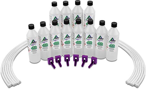 Preisvergleich Produktbild TOBOSTICK Komplettset 12er (TOBOLIN Horizontalsperre für Mauern mit Hohlräumen) TOBOLIN Flaschen + Schraubwinkel + TOBOSTICK