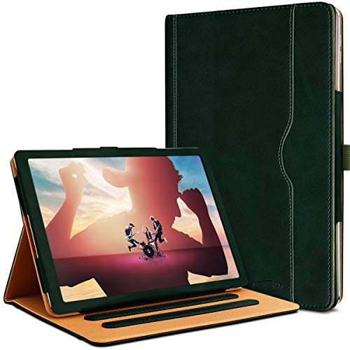 Étui de Protection Support (R01-Vert Foncé) Comaptible pour Tablette Danew Dslide 115 (10,1 Pouces)
