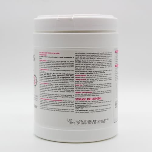 Image of Metrex CaviWipes Disinfecting Wipes, Pop-Up Canister, 160 Ct Fragrance-Free