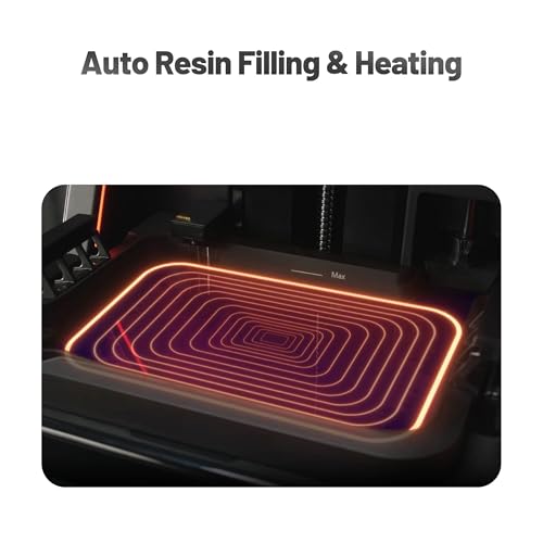 Image of Reflex Resin 3D Printer, Smart AI Powered LCD Printer with Auto Heated Tray, 33 μm Precision, Automated Resin Level Detection, Commercial-Grade Detail Restoration, Worry-Free Printing
