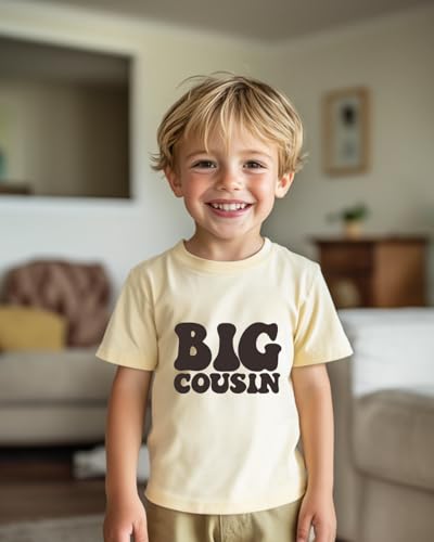 Cousin Crew Shirts for Kids Boys and Girls Baby T-Shirt Promoted to Big Cousin Toddler Summer Short Sleeve Tops Tee 2-8 Years2