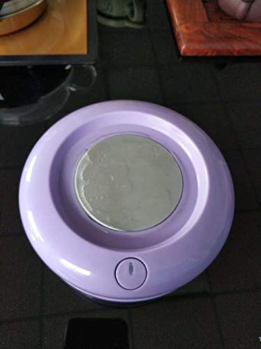 Tragbare Mini Kühlschrank Tasse, Sommer Getränkekühler Wasserkocher Trinken Instant Cooling Cup Car Home Cooler Gefrierschrank für den Sommer,Purple