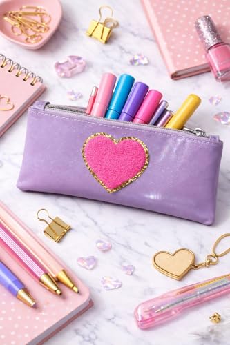 Image of ASIAN Cute Pencil Pouch for Boys & Girls | Zipper Pencil Case for Kids | School Stationery Organizer Pouch | Cosmetic & Pen Holder for School, Office & Travel