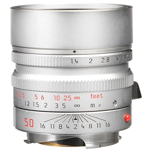 Leica 50mm f/1.4 Summilux-M Lens