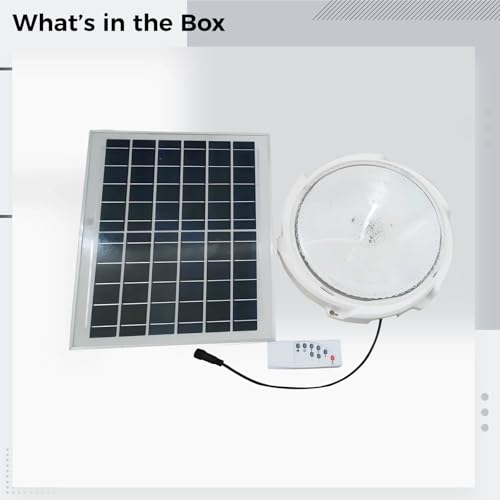Sin cables ni facturas altas: Lámparas solares para interiores con mando a distancia 4