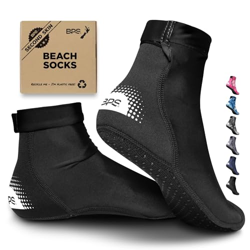 BPS 'Second Skin' Water Socks (Black - Low Cut V2, Small)