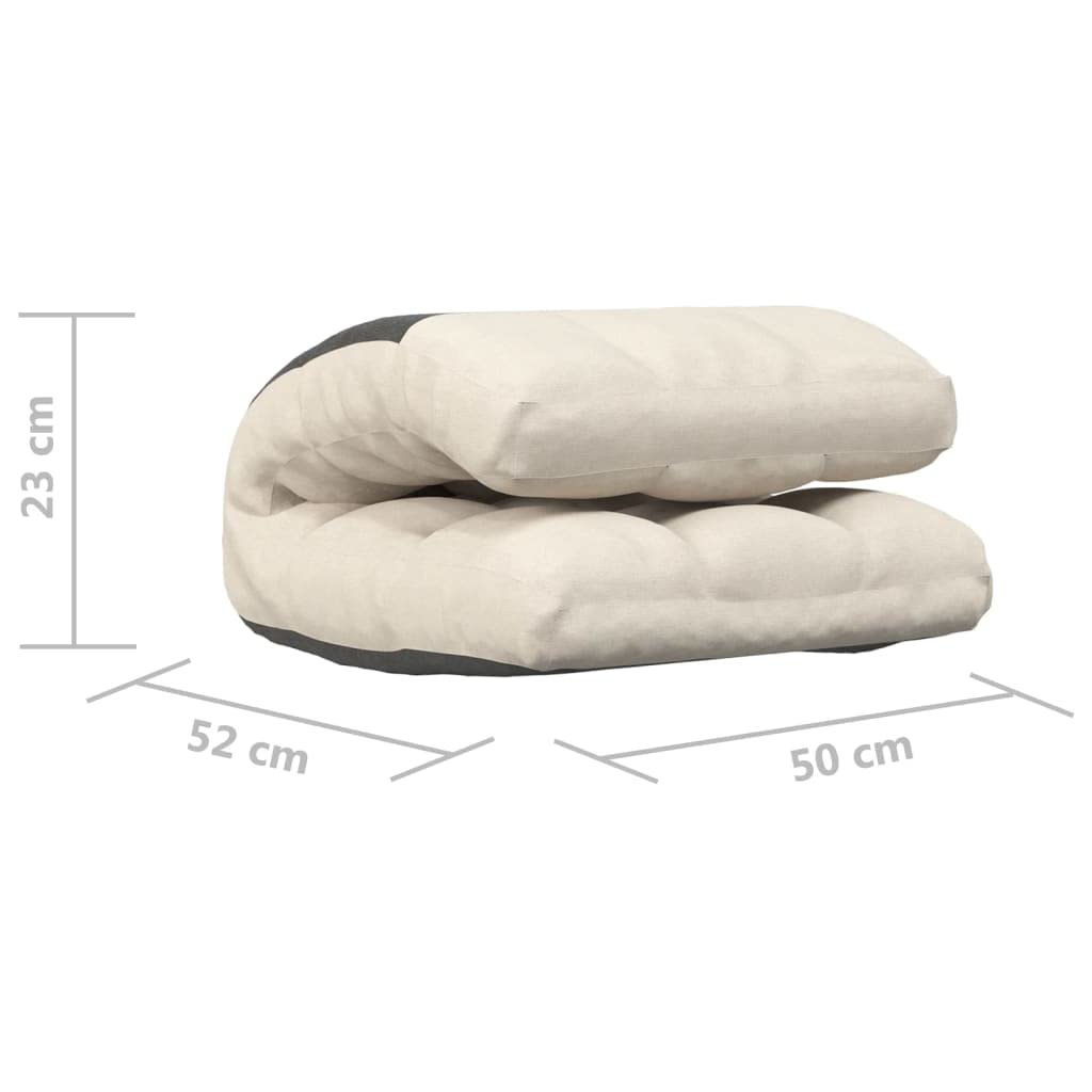 Silla de suelo plegable de tela crema con espuma acolchada para una comodidad óptima de asiento y tumbado, ajustable y ahorra espacio para jugar, ver la televisión, relajarse