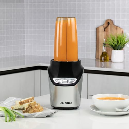 Kalorik 8-Piece Nutrition Blender Set, Black (NBL 43216 BK) - Image 6