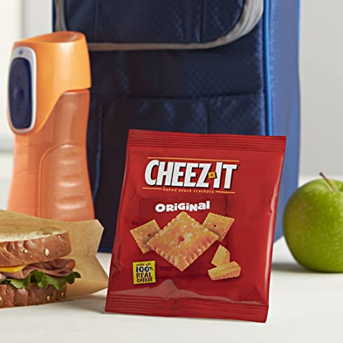 Cheez-It Cheese Crackers, Baked Snack Crackers, Office And Kids Snacks, Variety Pack, 38Oz Case (42 Pouches) #TOP1