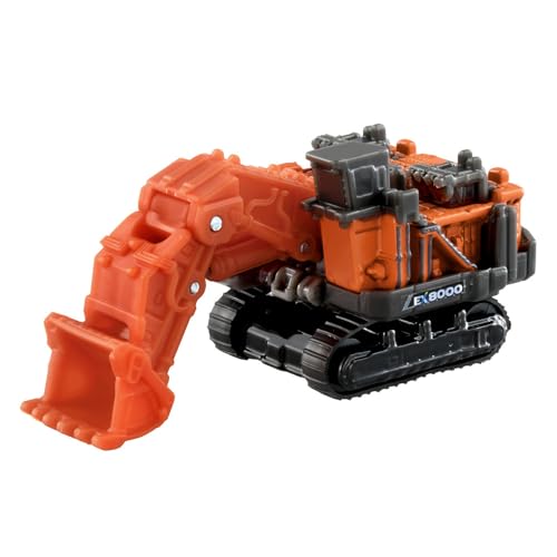 Tomica No.25 Hitachi Koki EX8000-7 Load Shovel miniatura 1