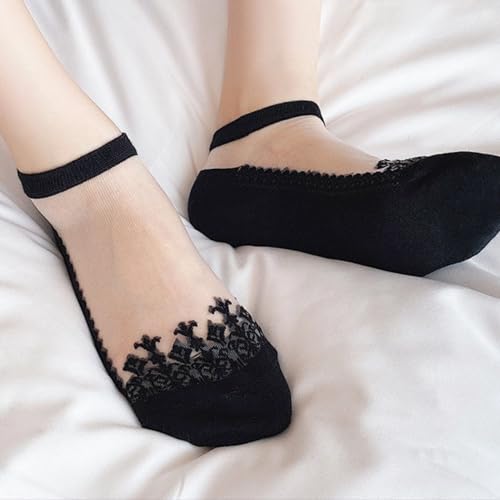 Image of NICSY New Desigen Girls Women's Comfort Ankle Length Socks No Show Low Cut Socks Multicolor (Free Size Pair Pack)
