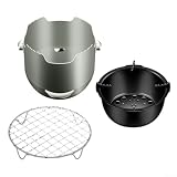Tragbarer Grill für Camping, Robuster Barbecue Ofen mit Effizienter Wärmeverteilung und Präziser Luftzufuhr, Sicherer...