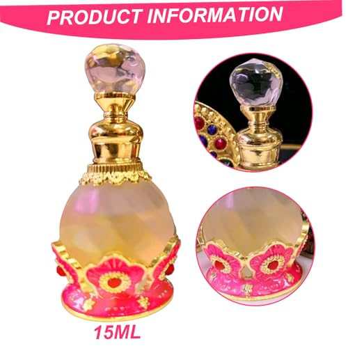 Aceite de perfume árabe de 15 ml de fragancia duradera en botella de lujo 5