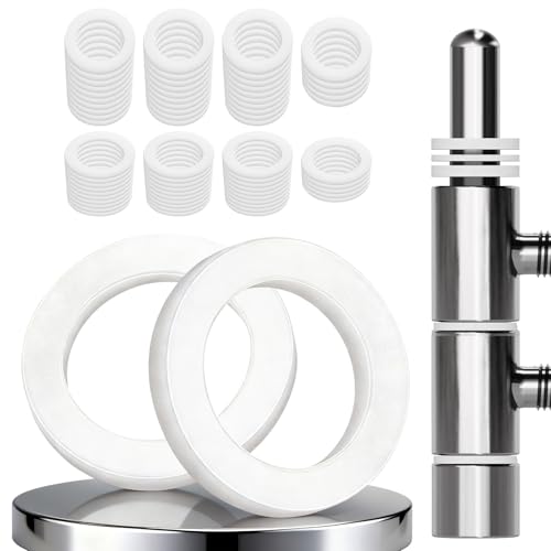 70 Stück Fitschenringe Set Zimmertüren Tür Unterlegscheiben 1mm 35 Pcs & 2mm 35 Pcs Kunststoff Türscharnier Zimmertür Türheber 10 2 mmx15mm Tür Ringe Erhöhung Distanzringe Türunterlegscheiben Türringe