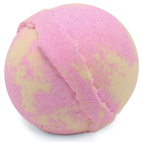 Pink Lemonade Scented Bath Bomb | Natural Salts & Essential Oils | Ideal Relaxation Present | Gift Box | 180g (1 Bath Bomb)