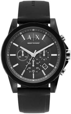 Armani Exchange A|X Stainless Steel Chronograph Watch for Men