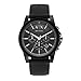 Armani Exchange Men's AX1326 Black Silicone Watch
