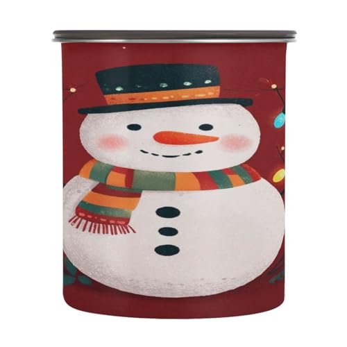 Envase para café con decoraciones navideñas 500ml