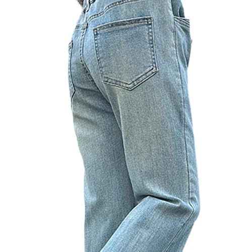 Tween Girls Flared Jeans, Casual Bell Bottom Denim Pants with Back Pockets, Streetwear Flare Leg Pants for Girls4