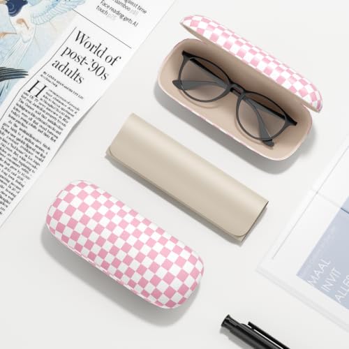 Image of Eyeglasses Case, Hard Shell Protective Case for Glasses, Unisex for Women Men