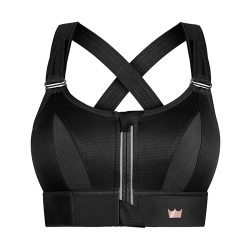 SHEFIT Ultimate Sports Bra - Black - Luxe