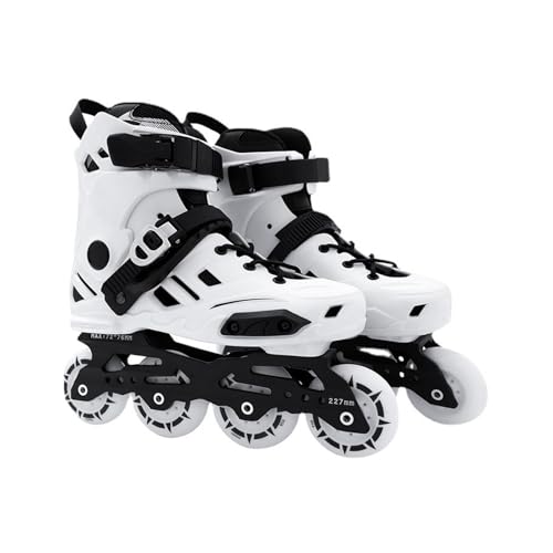 Verstellbare Racing-Inlineskates for Erwachsene, Einreihige Leichte Professionelle Racing Aus for...