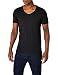 Produktbild Jack & Jones Herren T-Shirt Basic V-Neck Tee S/S NOOS 12059219, Herren  , L, Schwarz (Black)