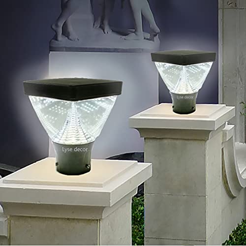 Image of Lyse Decor LED Gate Light for Main Gate Pillars, Outdoor Resistant Water-Proof Outdoor Gate Light Garden Lights Pillar Boundary Lamp for Farm House etc