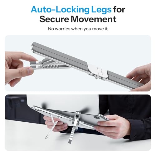 Soporte Ajustable Plegable OMOTON para Laptop y Celular miniatura 6