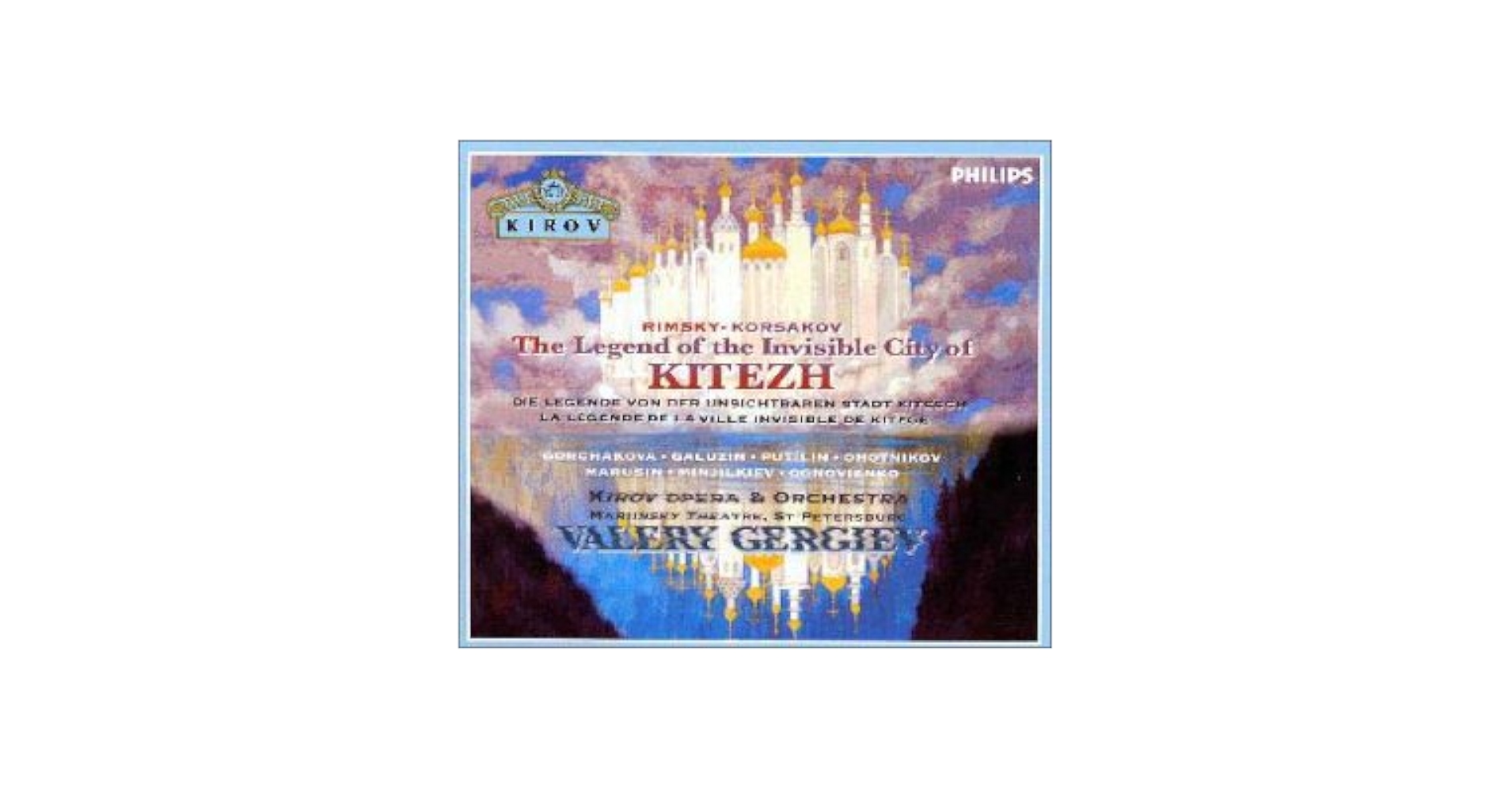 『見えざる町キーテジと聖女フェヴローニャの物語』全曲 Amazon.co.jp: R・コルサコフ:歌劇「見えない町キーテジと乙女