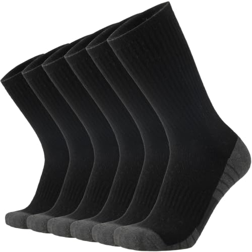 Image of ONKE Seamless Athletic Work Socks for Men Heavy Duty Boot Max Cushion Crew