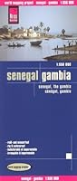 Senegal & Gambia 1:550,000 Travel Map, waterproof, GPS-compatible REISE 8072286730 Book Cover