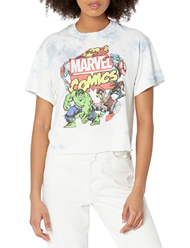 T-Shirt Marvel Classiclogo Avengers Femme coupe confortable contre la décoloration