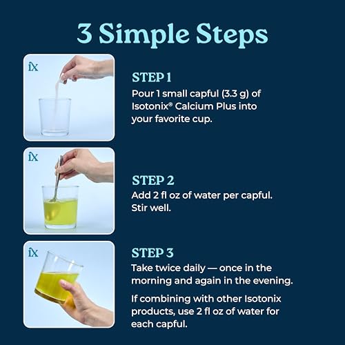 Isotonix Calcium Plus 10.5 oz 300 grams 90 servings