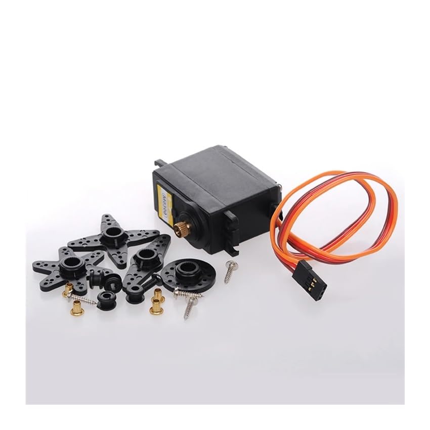 サーボ電子スターターメタルギアM0300サーボ360度、ダブルベアリング、鉄心電子スターター、4.8V-6.0V、高トルクサーボ M