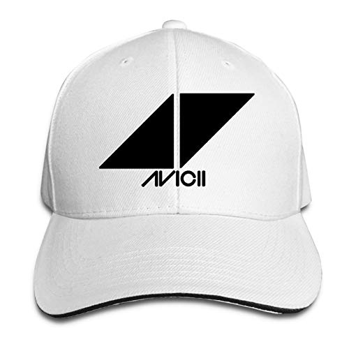 GAMSJIM gvbwtvbwbw Gorra de béisbol de Camionero Tipo sándwich Ajustable para Hombre para Mujer White Cover