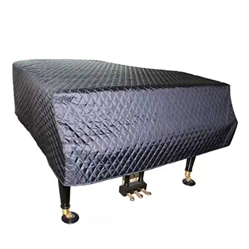 Copertura per pianoforte Copertura per pianoforte a coda Copertura protettiva antipolvere con motivo a diamante trapuntato Copertura protettiva antipolvere impermeabile per pianoforte a coda
