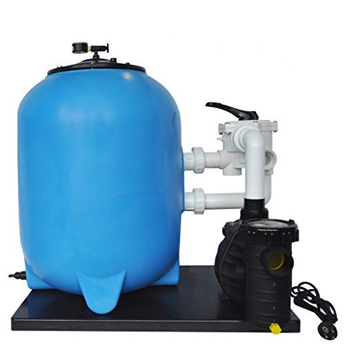 Well2wellness Oku Sandfilter System Grenada Ø400 with Aqua plus 6-230V - Pool Filter for Swimming Pool up to Approx. 50m