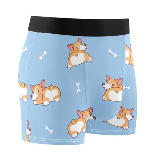 ZZKKO Men's Underwear Briefs Doodle Superhero Word Lightning Men's Boxer Briefs,Trunks Underwear for Men S-XXL2