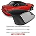 A-Premium Black Convertible Soft Top Compatible with Mercedes-Benz CLK320 2004-2005, CLK350 2006-2009, CLK500 2004-2006, CLK55 AMG 2004-2005, CLK550 2007-2009, Replace# MBZ1077