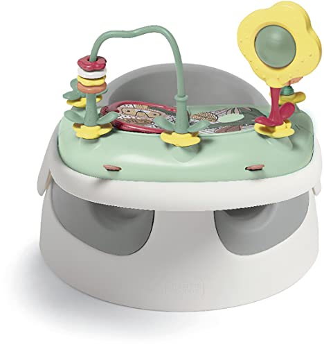 Mamas & Papas Baby Snug seggiolino, vassoio attivitĂ regolabile, design resistente, stabile e facile da pulire, Pebble Grey