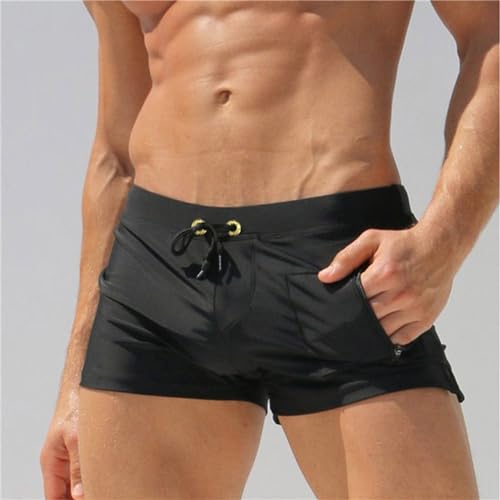 Maiyifu-GJ Mens Short Swim Trunks Shorts Quick-Drying Swimming Trunks Casual Summer Workout Short Pant with Pockets3