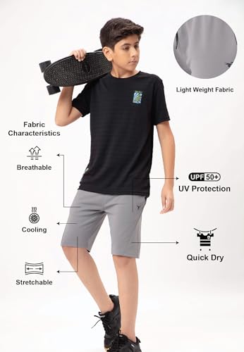 Image of TECHNOSPORT Boys Regular Shorts - (BSBR26 PRNT)