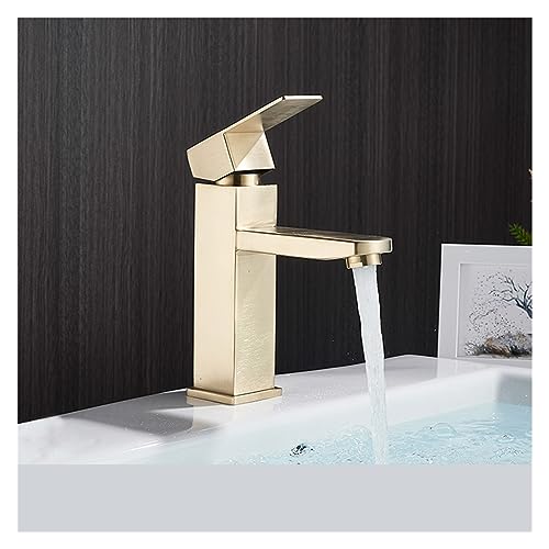 Robinet de lavabo anti-éclaboussures à poignée unique - 2