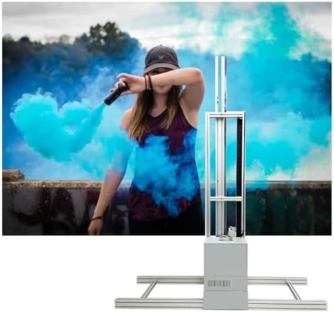 3D Wall Printer Machine for Vertical Mural Printing, High-Resolution CMYK/UV Printing for Advertising on Various Surfaces, Commercial Use