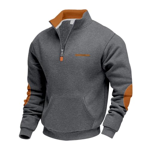 Genérico Chaquetas Hombre, Talla Basicas Ropa Activewear Originales Larga Tallas Media Friki Cortavientos Jersey Cremallera, Sweater, Termicas Chándales Sudaderas Hombre, XL